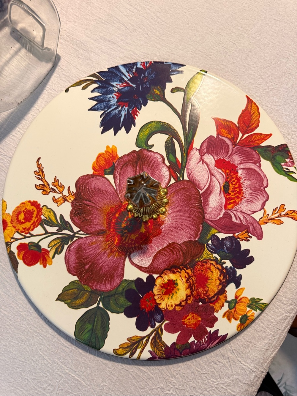 Mackenzie Childs Flower Market Cheese Course
